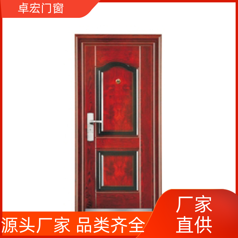 卓宏门窗承接工程甲乙丙级钢质防火门稳定耐用安全通道源头厂家