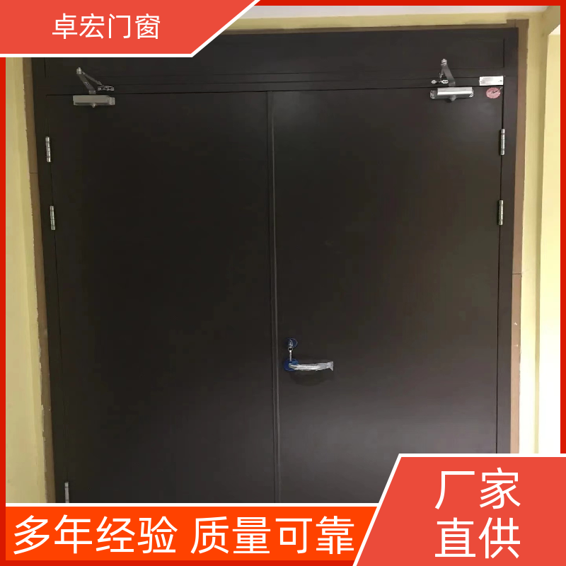 卓宏门窗公共场所木质防火门隔火阻燃安全通道厂家供应