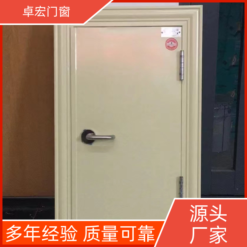 卓宏门窗304不锈钢防火双开门隔热阻燃按需定制厂家供应