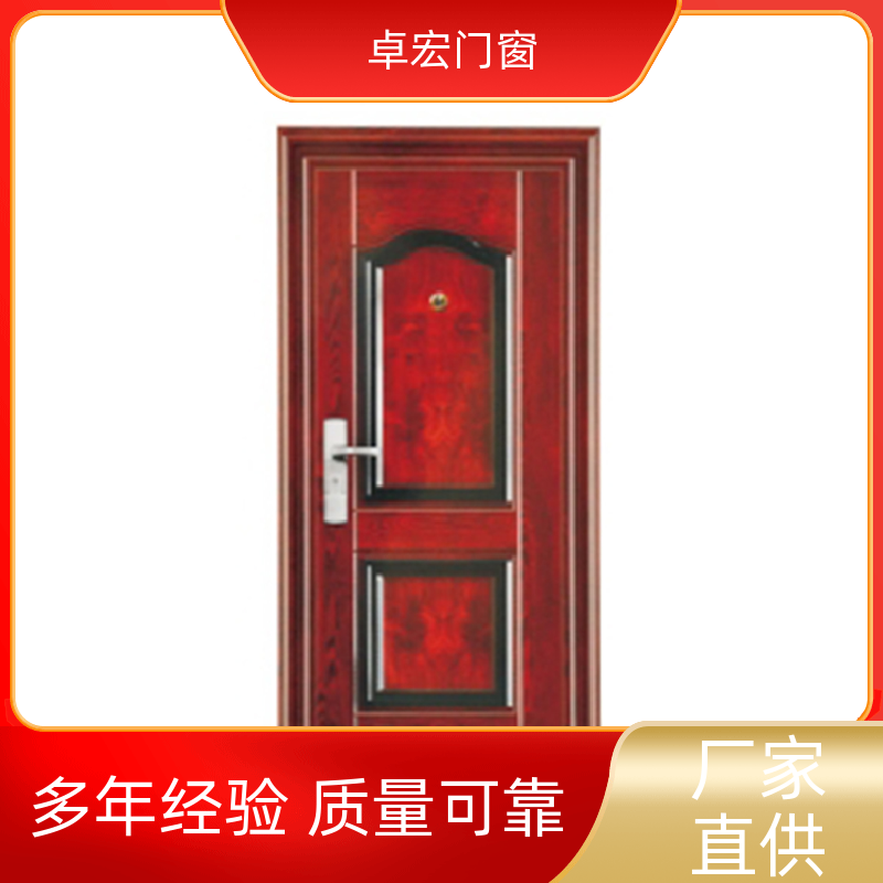 卓宏门窗公共场所丙级木质防火门隔火阻燃按需定制源头厂家