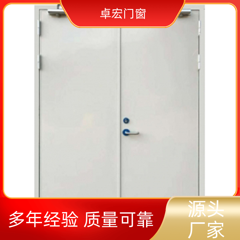 卓宏门窗安全工程甲级木质防火门隔火阻燃严选材质厂家供应
