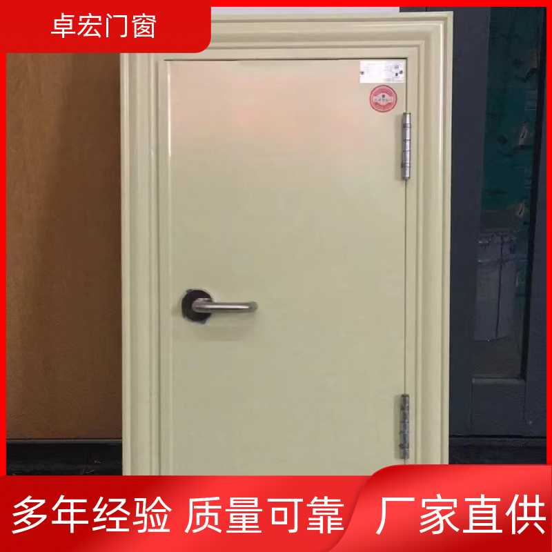 卓宏门窗公共场所甲级钢质防火门稳定耐用严选材质厂家供应