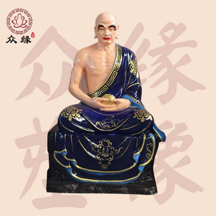 鎏金释迦摩尼佛佛祖 地藏王菩萨 十八罗汉神像 大雄宝殿罗汉尊者摆件
