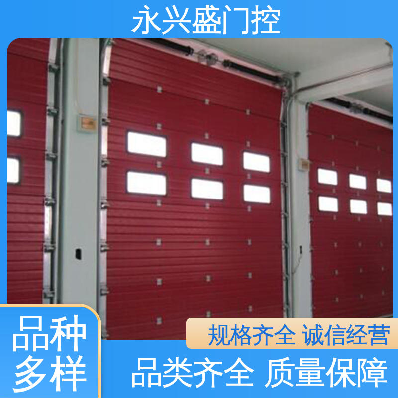 工业提升门 彩钢板电动滑升门 款式多样 开启灵活