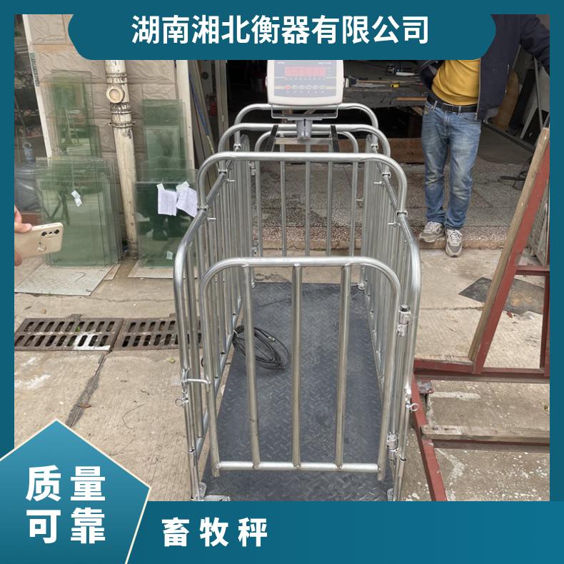 畜牧秤动物电子秤 平台秤带围栏1.5x0.8m地磅养殖畜场电子秤1吨