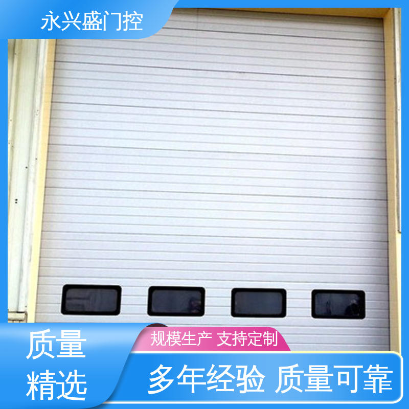 工业提升门彩钢消防站电动滑升门 安装简便响应快