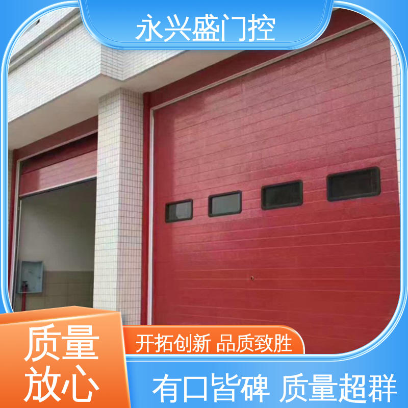 厂家供应电动工业提升门 可加透明视窗 适用于生产车间