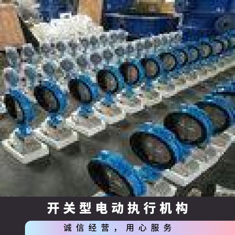 DN200蝶阀电动精小型执行器AC220V开关型执行机构