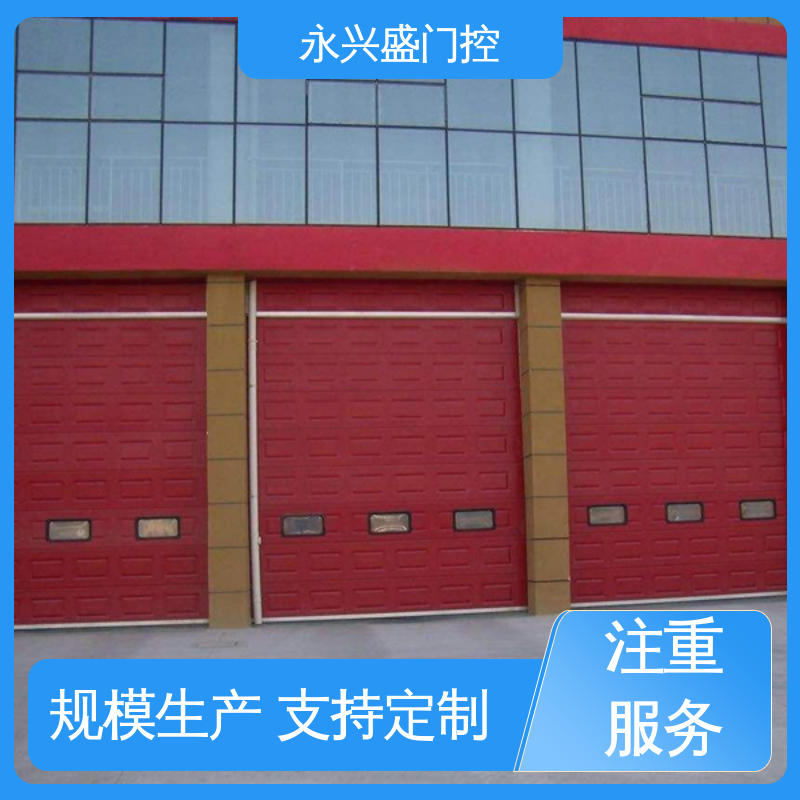 厂家批发工业提升门加厚门板 结构稳定安装简单