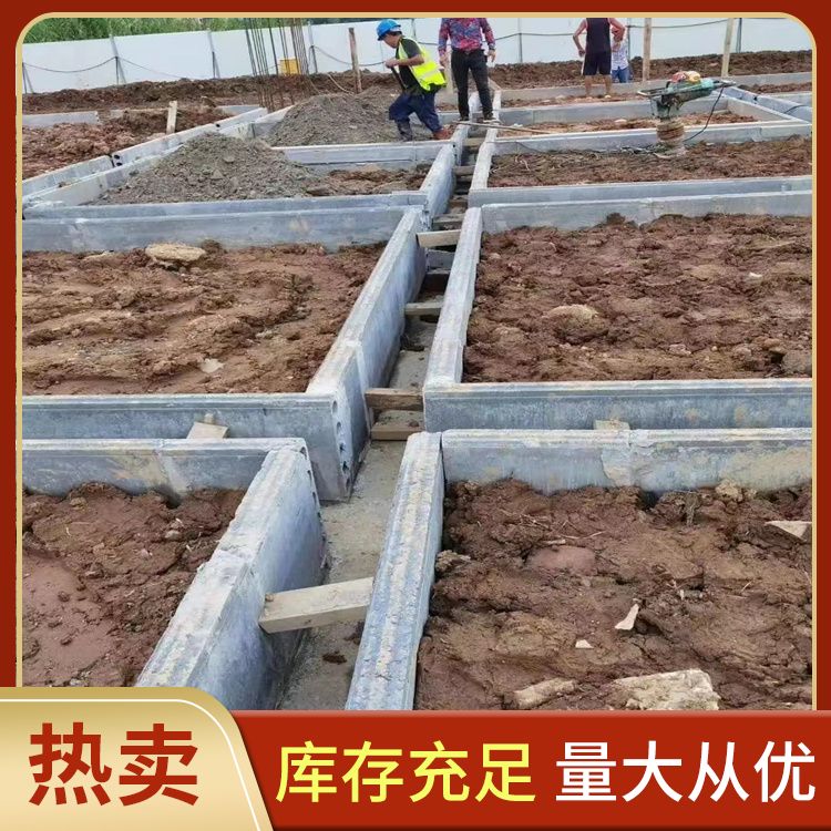  基础预制承台板供应 安装方式拼接 抗震优 不易变形 工厂