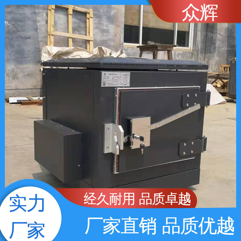 可加指纹数字密码锁 弱电设备 b级屏蔽机柜 众辉服务器机柜