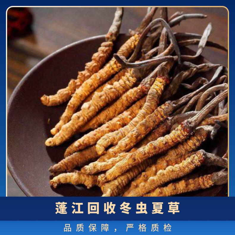 蓬江回收冬虫夏草上门价格 高价收购虫草燕窝海参洋酒礼盒装