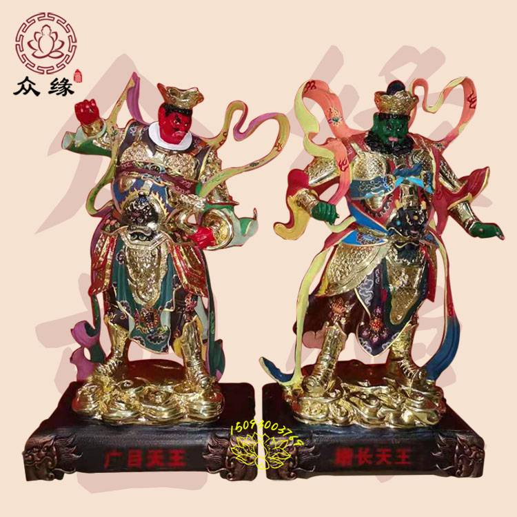 四大***金刚护法 二十四诸天 铜铸摩利支天雕像 寺庙佛像摆件