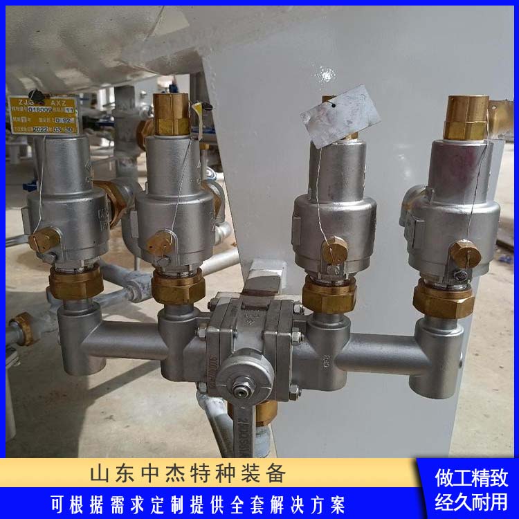 中杰特种 100立方液氩储罐 坚固耐用 不变形 大容量便于运输