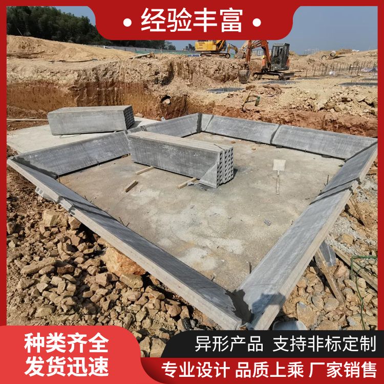  电梯井预制砌筑砖胎膜厂家批发 防水防潮 新型混凝土条板
