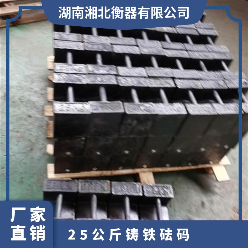 天津25公斤铸铁砝码现货销售 20千克锁型铸铁砝码 25KG标准砝码