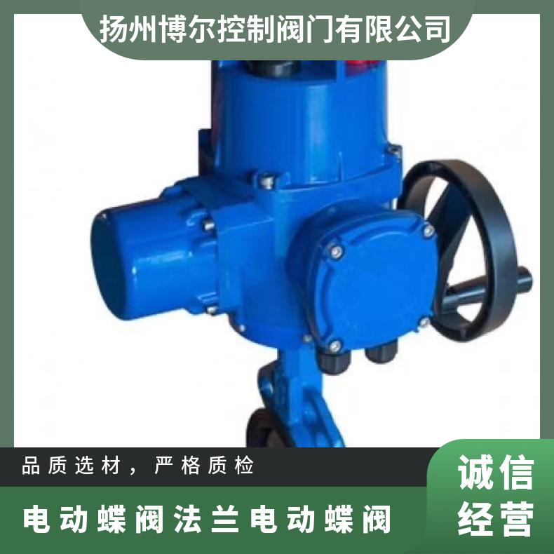 电动防爆PVC蝶阀 塑料法兰 一体式阀门 D941X