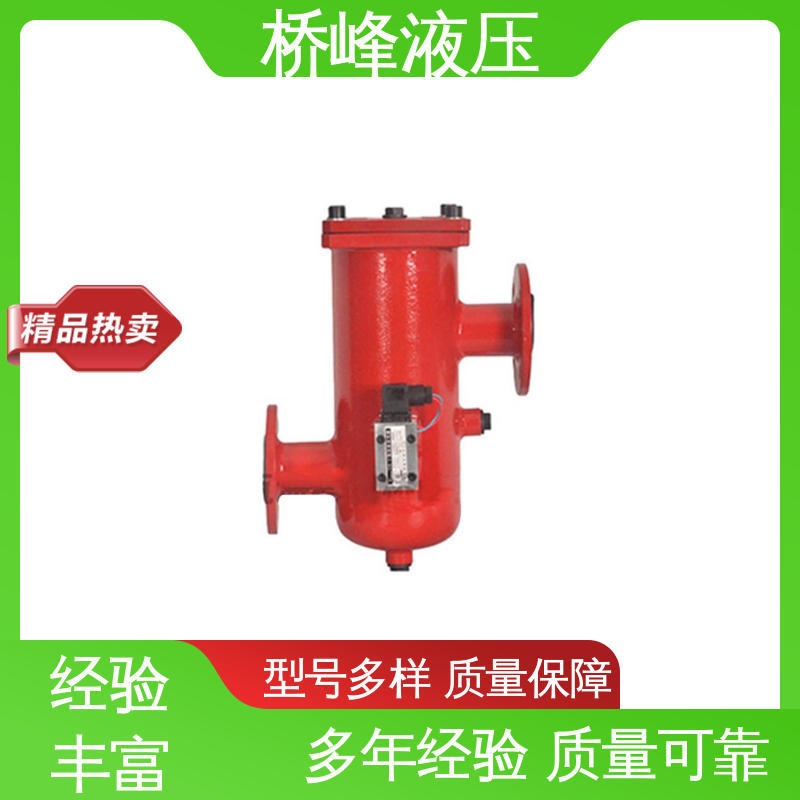大流量双筒过滤器 安装便捷 品质安心 桥峰液压