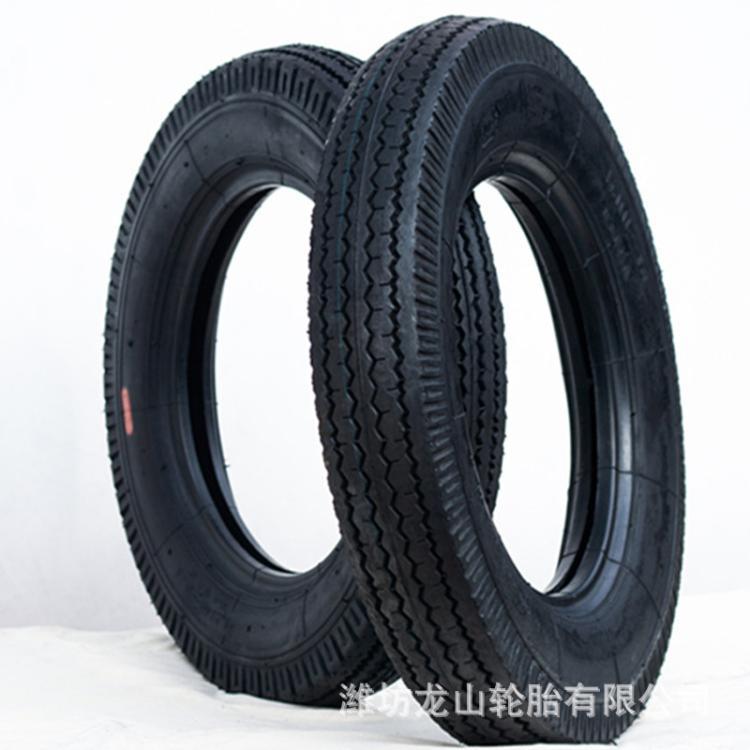 5.00-14水曲花纹轮胎 农用车胎500-14农业三轮车拖拉机胎工具车轮