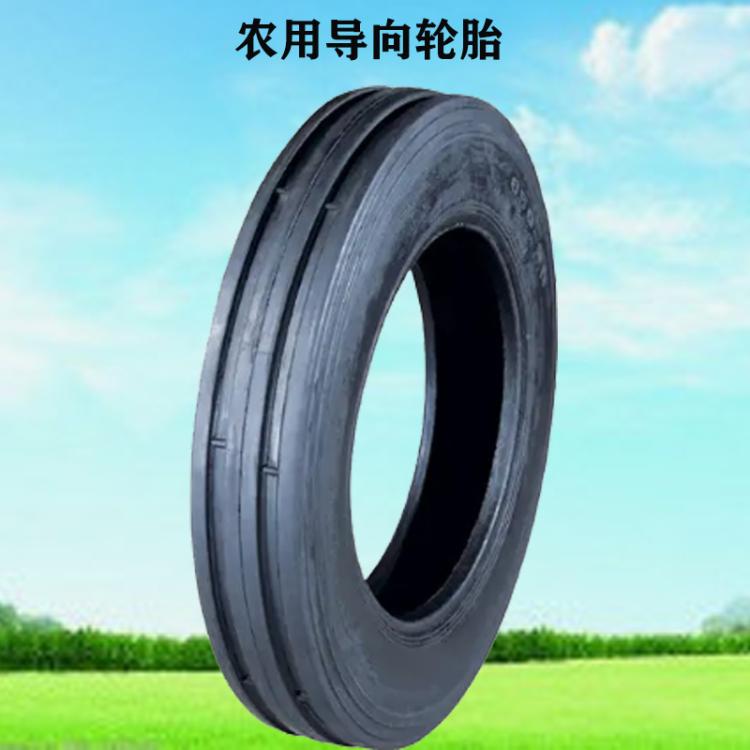 5.00-15尼龙胎农用拖拉机小三轮导向轮轮胎500-15双沟导向胎耐磨