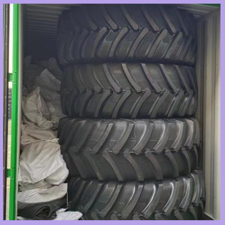 牧草收割机轮胎 650/85R38 子午线人字胎全钢农业胎大型拖拉机胎