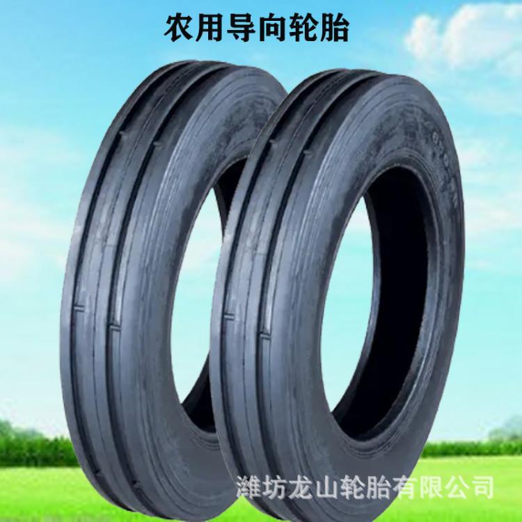 农用车轮胎400-16双沟导向花纹650-16双沟拖拉机导向胎耐磨胎