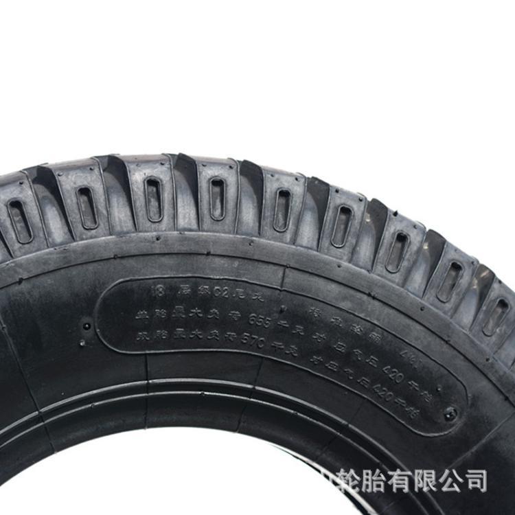 6.00-13羊角花纹农用拖拉机三轮车矿山胎农用车600-13耐磨胎三包