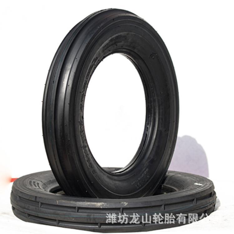 拖拉机轮胎5.00-15F2双沟导向花纹500-16顺沟花耐磨四轮车前胎