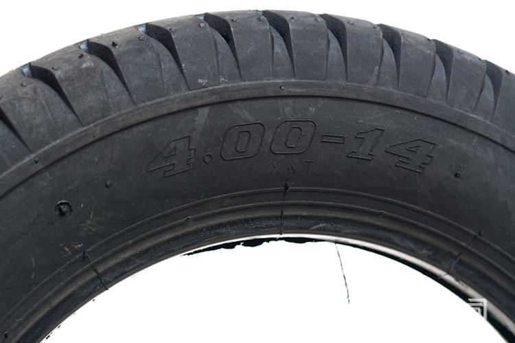 4.00/4.50/5.00-12三轮车轮胎400/450/500-14农用车外胎羊角花纹