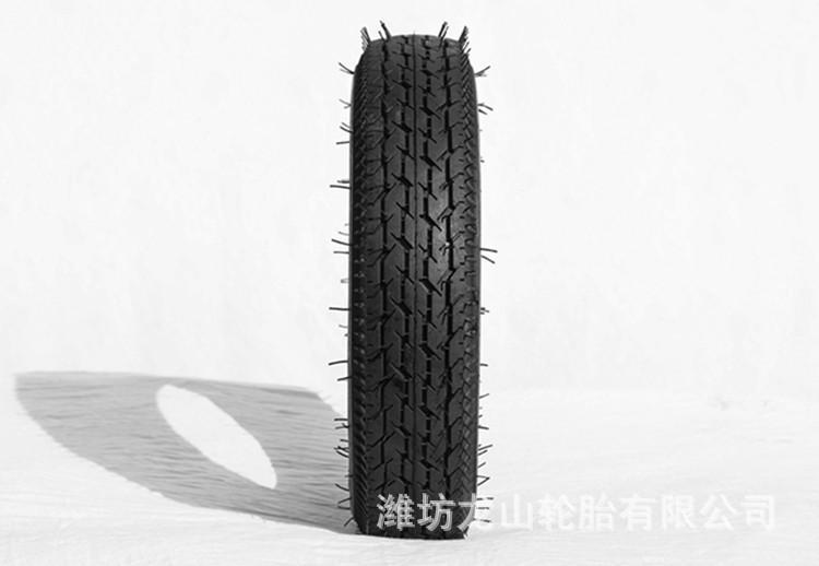 工具车轮胎 4.00-8 手推车胎 电动车三轮车400-8水曲花纹农用胎耐磨