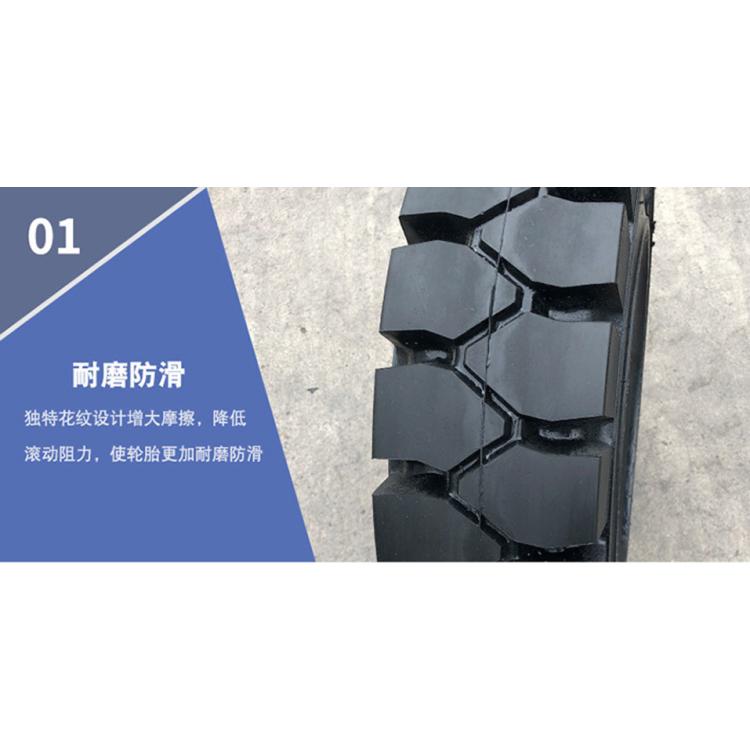 4.00-8实心胎工业叉车胎400-8实心轮胎液压式升降用电动叉车用胎