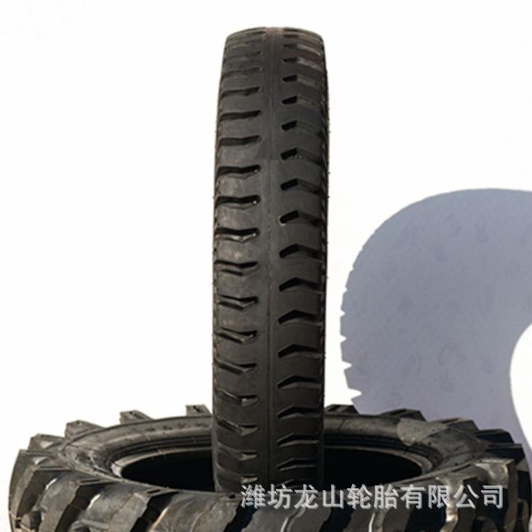 农业6.50-16羊角花纹尼龙卡车轮胎650-16 农用三轮车导向轮胎三包