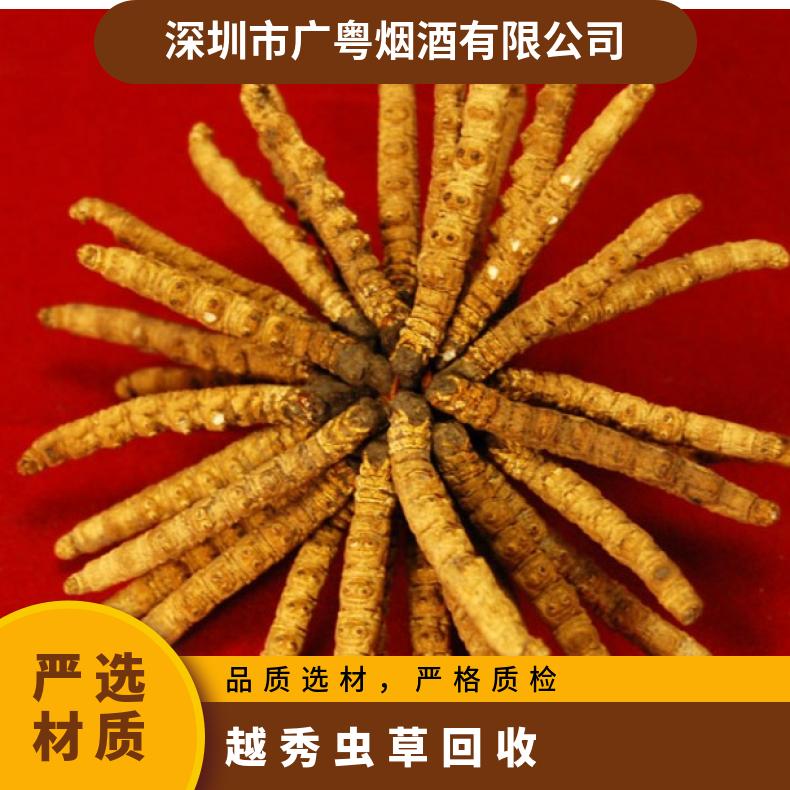 散装虫草回收上门电话 高价收购礼盒装冬虫夏草燕窝海参鱼胶