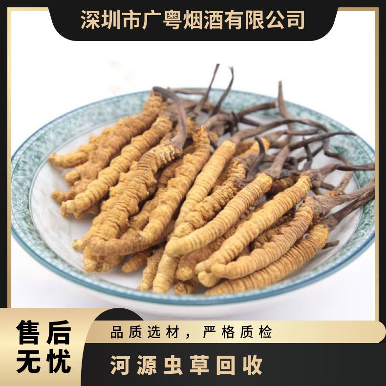 虫草回收 免费登门收购各种礼品 礼盒装冬虫夏草 广粤商行