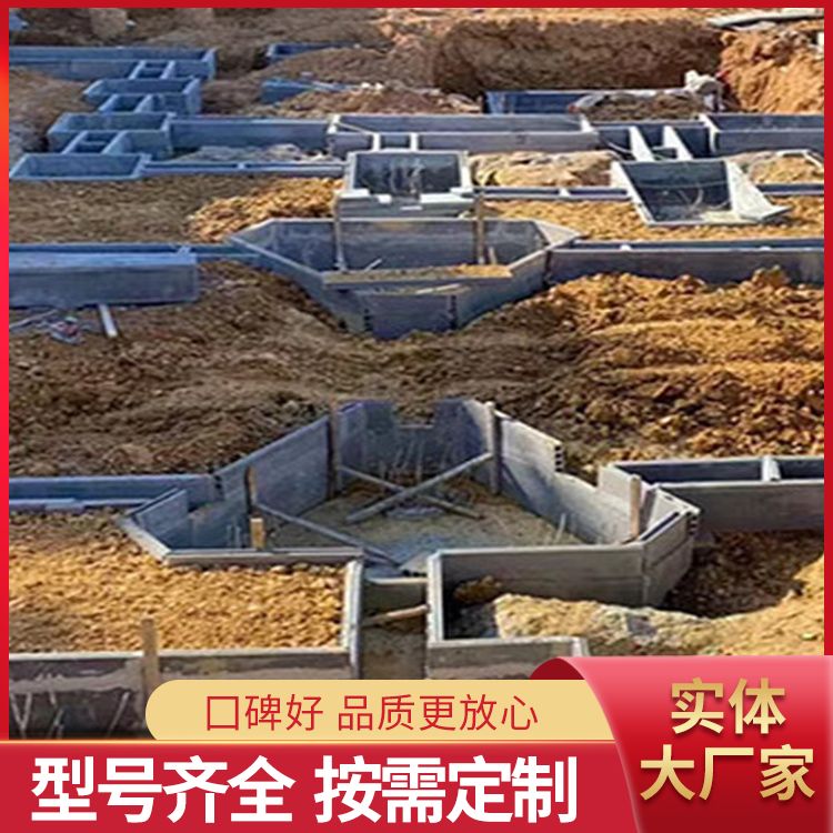  预制板替代承台砖胎膜供应 形状条形 应用隔墙 强度高 工厂