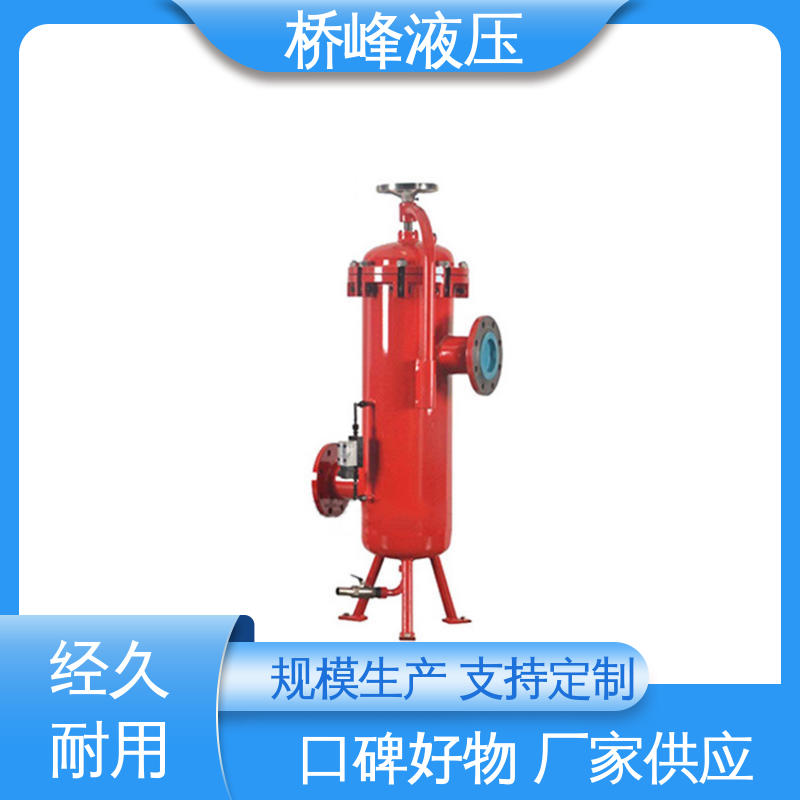 发货迅速 值得信赖 支持定制 精良大流量双筒过滤器 桥峰液压