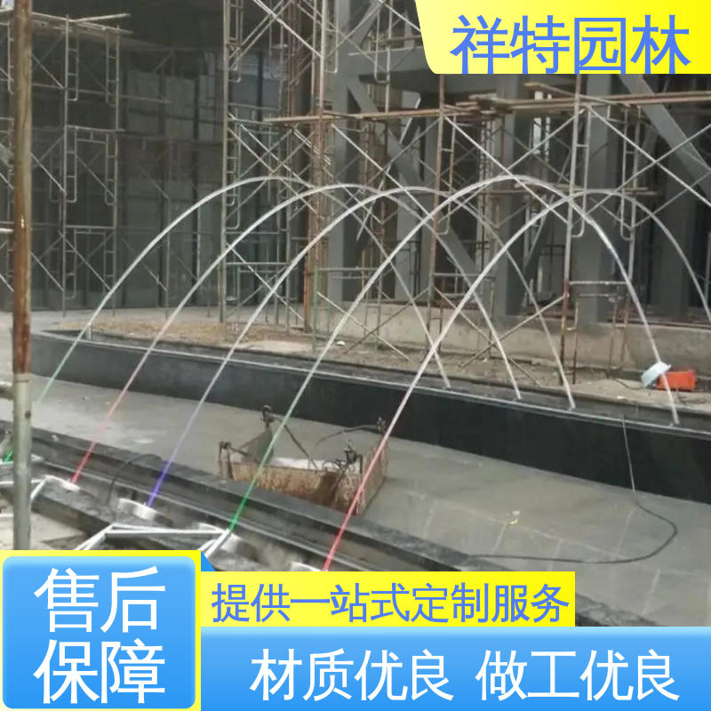 造型优美 经久耐用 喷射高度可控 商业街音乐喷泉 祥特