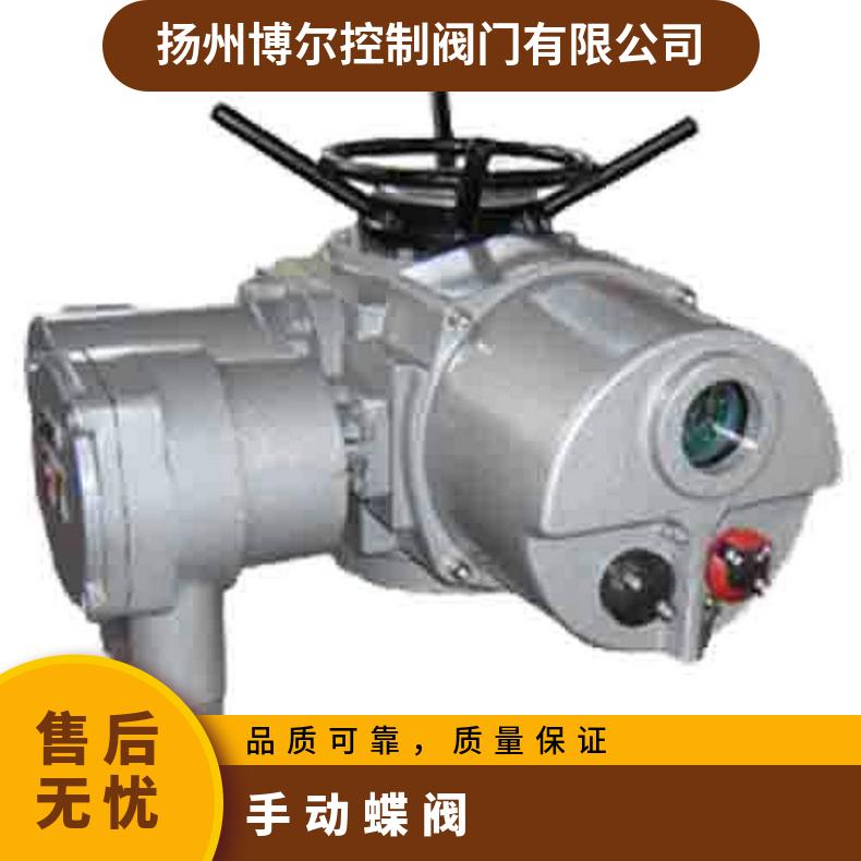 蝶阀 D373W-16P 对夹 50kg 博尔电装 截止 手动 是