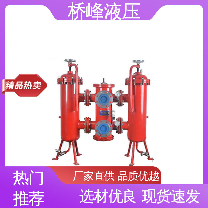 规格齐全 值得信赖 精良大流量双筒过滤器 桥峰