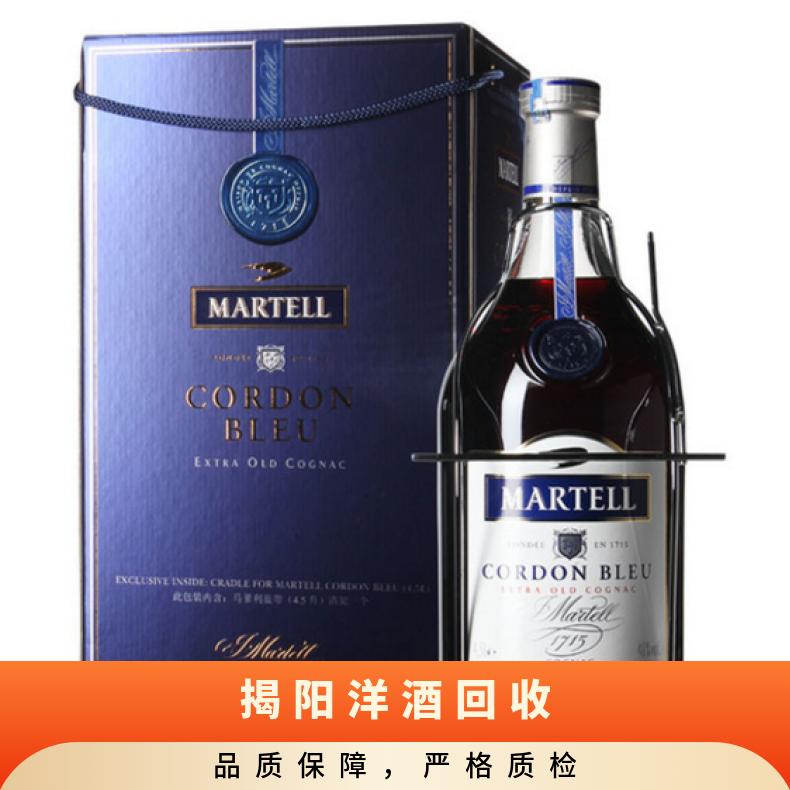 揭 阳洋酒回收有中文标签 一斤四 进口 箱装 XO 避光 果香