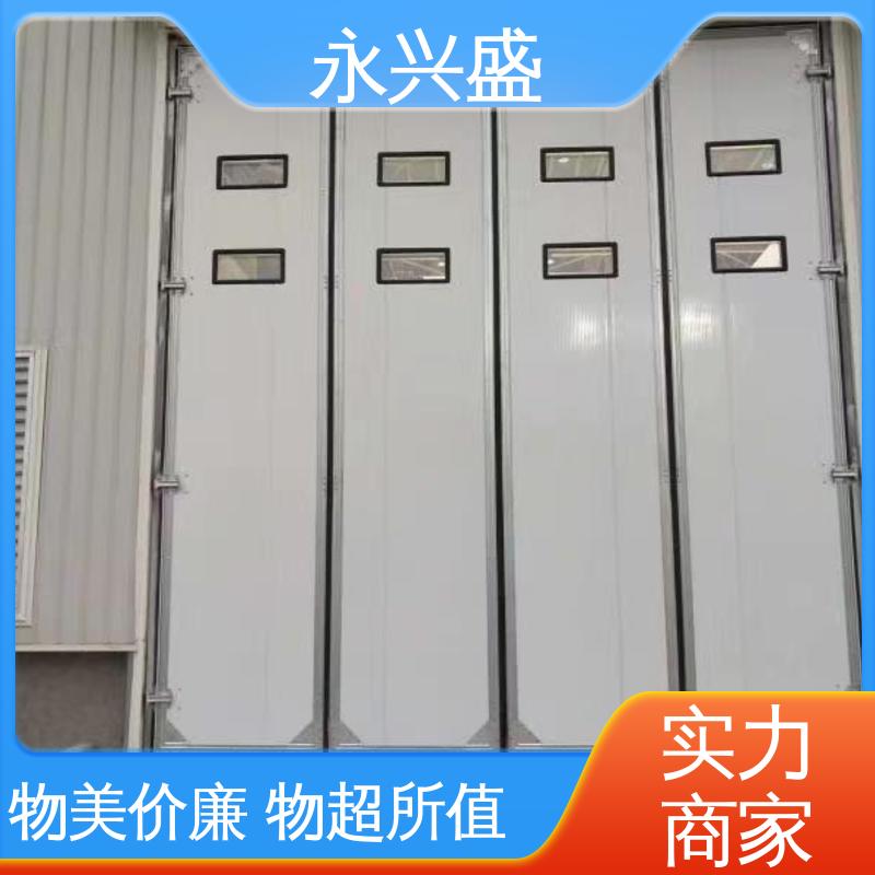 彩钢板电动折叠门 匠心优选 经久耐用 现货速发 永兴盛门控