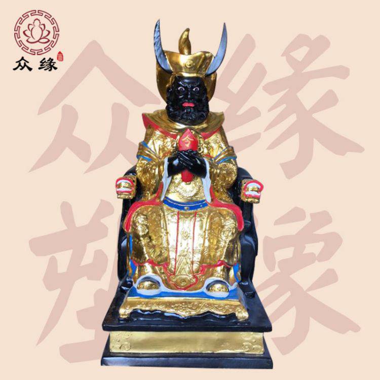 木雕牛王爷 马王爷 水草马明王 牛王菩萨 马王大帝佛像 华光大帝神像