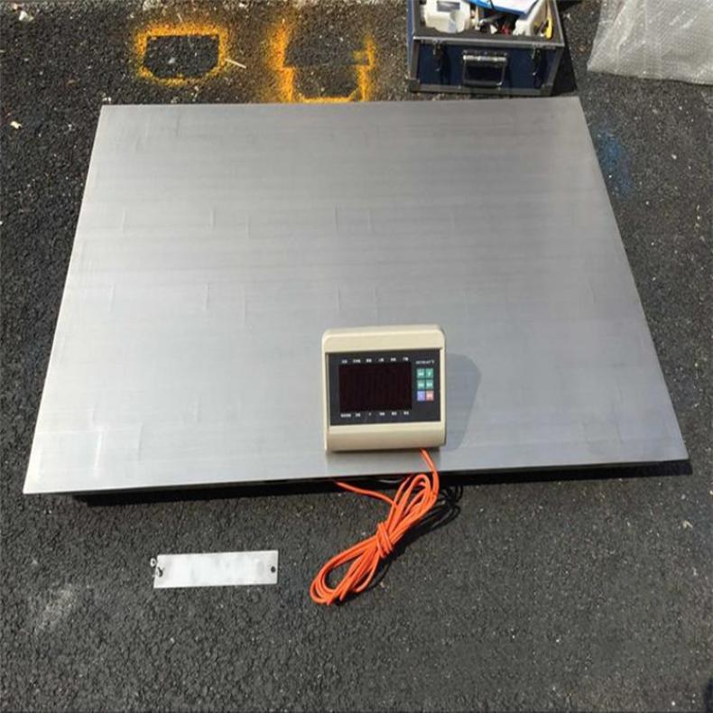 1T不锈钢地磅称规格1.2x1.5m制造商湘北衡器