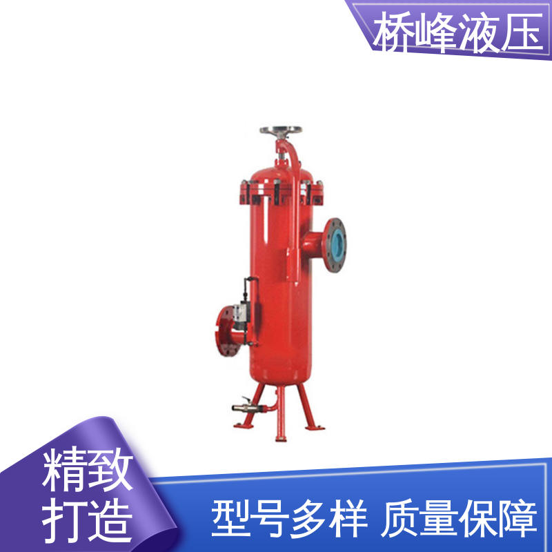 桥峰液压 双筒回油过滤器设备 安装便捷 品质优良