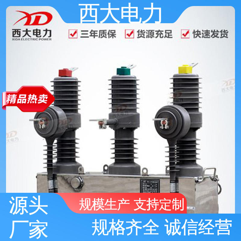 西大电力 外形美观 做工细致 高压真空断路器 ZW43-12/630