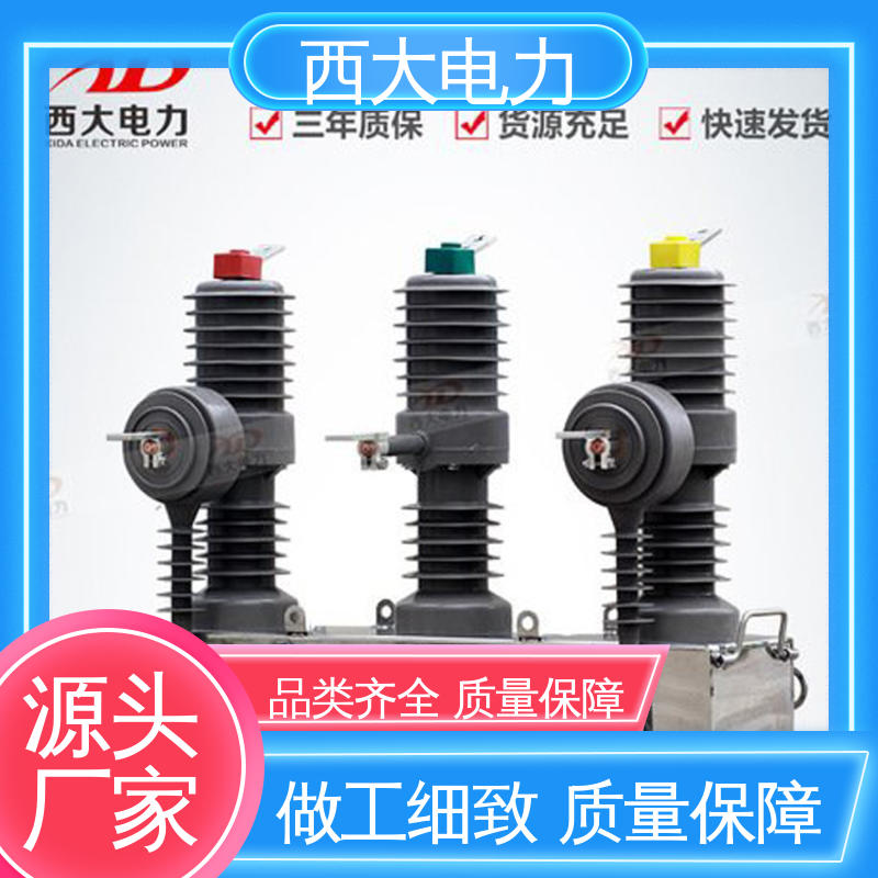 高压真空断路器 型号和资质齐全 ZW43-12/630 西大电力