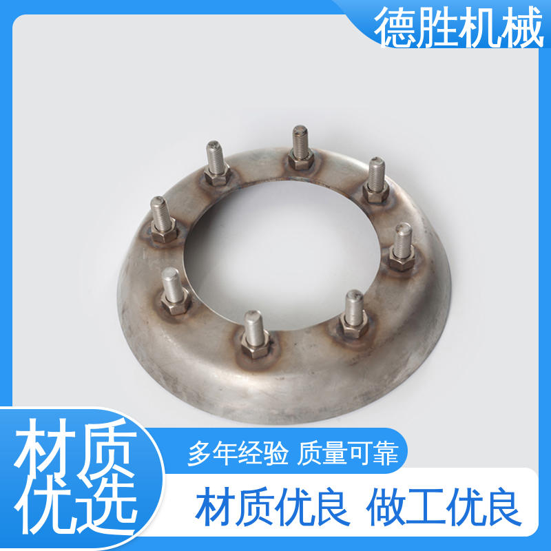 德胜 欧标罐口 开槽法兰 耐磨防腐蚀 材质精选 售后维护