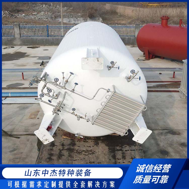 中杰特种 10立方液氮储罐 售后无忧 诚信经营 严密性强 强度高