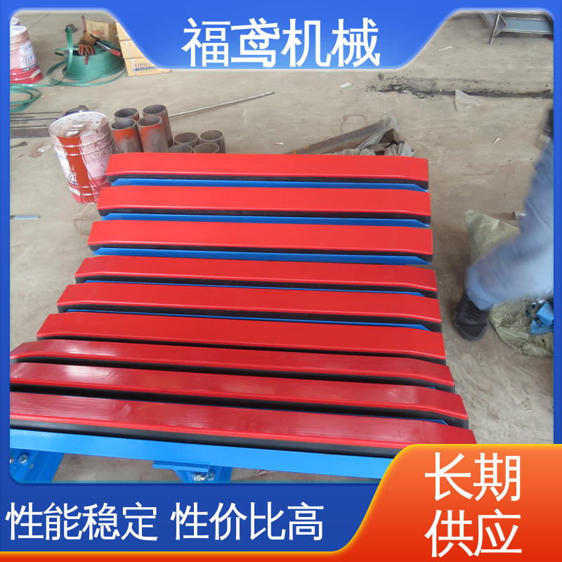 福鸢机械 钢厂 输送机缓冲床 耐磨损 抗击减震 性能稳定 