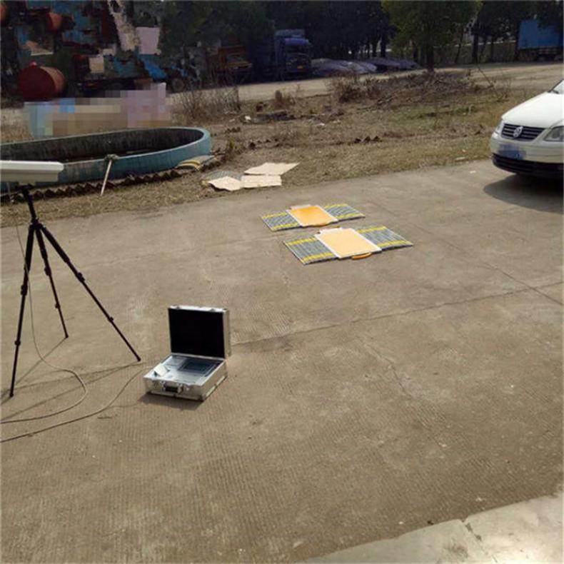 80t汽车轴荷仪源头治超便捷式地磅维修800x380mm